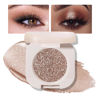 Picture of Single Nude Gold Brown Shimmer Eyeshadow,Bright High Pigment Intense Monochrome Eye Shadow,Apply Makeup Easily,Glitter Pressed Powder Single Eyeshadow,24 Hour Eye Makeup Longwear Waterproof,Blendable