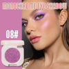 Picture of Single Purple Shimmer Sparkly Eyeshadow,Bright High Pigment Intense Monochrome Eye Shadow,Apply Makeup Easily,Glitter Pressed Powder Single Eyeshadow,24 Hour Eye Makeup Longwear Waterproof,Blendable