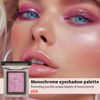 Picture of Single Nude Pink Shimmer Eyeshadow,Bright High Pigment Intense Monochrome Eye Shadow,Apply Makeup Easily,Glitter Pressed Powder Single Eyeshadow,24 Hour Eye Makeup Longwear Waterproof,Blendable