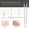 Picture of Pimple Popper Tool Kit - Boxoyx 10 Pcs Blackhead Remover Comedone Extractor Kit with Metal Case for Quick and Easy Removal of Pimples, Blackheads, Zit Removing, Forehead,Facial and Nose(Silver)