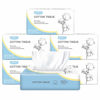 Picture of Winner Disposable Face Towel - 100% USA Cotton Face Towels, Unscented Facial Wash Cloth for Sensitive Skin, Super Soft & Thick Facial Towels, Makeup Remover Dry Wipes, 480 Count