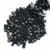 Picture of Vlasy 200Pcs 4mm Silicone Lined Micro Ring Beads for Hair Extensions 5Colors Apply (200Pcs Black)