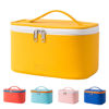Picture of Meiyuuo Makeup Bag Cosmetic Bags Small for Women Ladies Zipper Pouch Makeup Organizer Waterproof Cute (Bright Yellow)