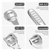 Picture of 52 Pieces Callus Shaver Set, 50 Replacement Slices Blades 1 Stainless Steel Callus Shaver and 1 Foot File Head Foot Care Tools Hard Dry Skin Remover for Hand Feet