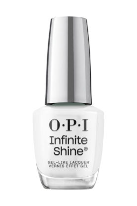 Picture of OPI Infinite Shine Alpine Snow | Opaque Soft White Crème Long Wear Gel Like Nail Polish | Vegan, Long Lasting, Streak Free
