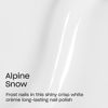Picture of OPI Infinite Shine Alpine Snow | Opaque Soft White Crème Long Wear Gel Like Nail Polish | Vegan, Long Lasting, Streak Free