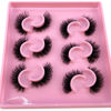 Picture of HBZGTLAD 6 Pairs Fluffy False Eyelashes Natural Faux Mink Strip 3D Lashes Pack (MSD-4)