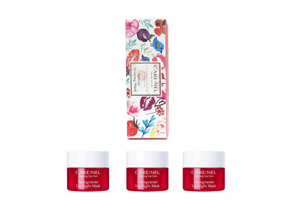 Picture of Lip Sleeping Mask Pomegranate 5g (3 Set) - Korean Beauty lips all day long, Lip gloss
