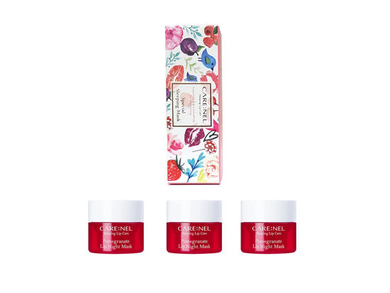 Picture of Lip Sleeping Mask Pomegranate 5g (3 Set) - Korean Beauty lips all day long, Lip gloss
