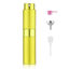 Picture of LISAPACK 8ML Atomizer Perfume Spray Bottle for Travel, Empty Refillable Cologne Dispenser, Portable Sprayer (Yellow)