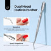 Picture of Beetles Nail Glue Remover Glue 20ml for False Nails, Press on Nails Glue Remover for Fake Nail Tips Acrylic Nail Adhesive Remover with Cuticle Pusher, Not for Uv Gel Glue or Gel Polish