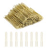 Picture of Cehony U Shaped Hair Pins, 200 Count for Women Lady Girls Bobby Pins French Historical Hair Pin Hair Styling Pins Hair Accessories, Blonde, 2.4 Inch