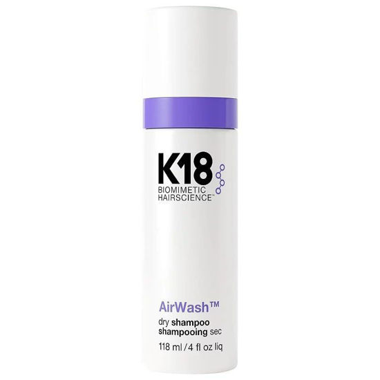 Picture of K18 AirWash™ Dry Shampoo, Non-Aerosol, Balances Scalp & Controls Excess Oil Production, 4 Fl Oz