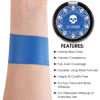 Picture of UCANBE Blue Face Body Paint Makeup Foundation, Professional Non-Toxic Greasepaint Palette for Kids & Adults Party, Cream Facepaints for Halloween Cosplay Theater Costume Stage SFX Dress-Up Makeup