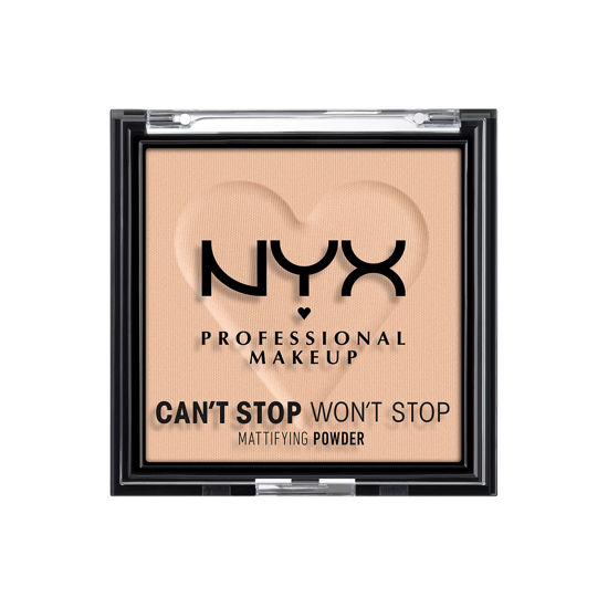 Picture of NYX PROFESSIONAL MAKEUP Can't Stop Won't Stop Mattifying Pressed Powder - Light Medium