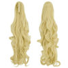 Picture of OMGREAT Long Claw Clip in Ponytail Extensions Synthetic Thick Hairpieces 24Inch Pony Tail for Women with a jaw Claw Bleach Blonde