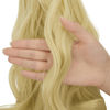 Picture of OMGREAT Long Claw Clip in Ponytail Extensions Synthetic Thick Hairpieces 24Inch Pony Tail for Women with a jaw Claw Bleach Blonde