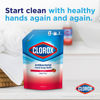 Picture of Clorox Liquid Hand Soap Refill 34 oz Scent Liquid Hand Washing Soap Refill Washes Away Dirt on Skin Soft on Hands Tough on Dirt, Strawberry - Clorox Hand Soap, Hand Wash, Foam Soap, Kitchen Hand Soap