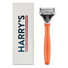 Picture of Harry's Razor for Men - Razor Handle and Razor Blade Cartridge - Shaving Gift Set for Him - Orange