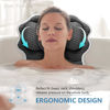 Picture of SetSail Bath Pillow, Relaxing Bath Pillows for Tub Neck and Back Support Soft 4D Breathable Air Mesh Ergonomic Bathtub Pillow with 6 Strong Suction Cups and Hook Luxury Bathroom Accessories,Black