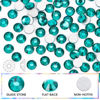 Picture of Novani Rhinestones 3000Pcs Flatback Crystal Round Loose Gemstones Glass Rhinestones for Crafts Makeup Nail Art Clothes Shoes DIY Decorations(SS6, 1.9-2.0mm,Green Zircon)