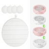 Picture of MelodySusie HPro SProR Nail Dust Collector Replacement Filter,4 Pack Reusable Dust Filter for MelodySusie HPro SProR Nail Dust Vacuum Fan Collector Extractor Electric Dust Suction Machine