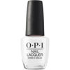 Picture of OPI Nail Lacquer Snatch'd Silver | Sheer Soft White Glitter Chip Resistant Nail Polish Your Way Collection