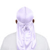 Picture of ForceWave Silky Durag for Men Wave Cap Satin Dorag for Men Women 360 Wave (Lilac)