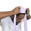 Picture of ForceWave Silky Durag for Men Wave Cap Satin Dorag for Men Women 360 Wave (Lilac)