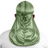 Picture of ForceWave Silky Durag for Men Wave Cap Satin Dorag for Men Women 360 Wave (Sage)