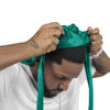 Picture of ForceWave Silky Durag for Men Wave Cap Satin Dorag for Men Women 360 Wave (Dark Cyan)