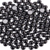 Picture of 2000PCS SS16/4mm Crystal Rhinestones (Jet Black), Bedazzling Flatback Glass Rhinestones for Crafting DIY Nail Art Makeup Decoration, Gems Diomand Charms for Tumbler Shoes Clothing Mug