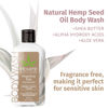 Picture of Hempz Body Wash - Fragrance Free - Hydrating for Sensitive Skin, Scented, Exfoliating with Shea Butter, Pure Hemp Seed Oil, and Algae for Sensitive Skin - 17 fl oz