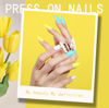 Picture of FANDAMEI Press on Nails Almond Matte, 24 Colors 576PCS Press on Nails Medium Almond Matte, Acrylic Medium Fake Nails Full Cover, Natural Press on Nail, False Nails with Nail Glue