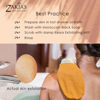 Picture of Original Kessa Exfoliating Glove - Lively Pink - Microdermabrasion Exfoliating Mitts, Removes unwanted dead skin, dirt and grime and Keratosis Pilaris. Great for spray tan removal. 1 unit