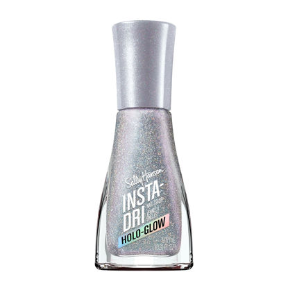 Picture of Sally Hansen Insta-Dri® Holo-Glow, Euphoric, Quick Dry, Long Lasting, Streak-Free Shine, Silver Nail Polish