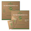 Picture of NOVEHA Tea Tree & Coconut Oil Eyelid & Lash Wipes | For Demodex, Blepharitis & Itchy Eyes, Box Of 60 Individually Wrapped Eyelash Wipes With Aloe Vera, Natural Makeup Remover & Daily Eye Cleanser