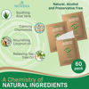 Picture of NOVEHA Tea Tree & Coconut Oil Eyelid & Lash Wipes | For Demodex, Blepharitis & Itchy Eyes, Box Of 60 Individually Wrapped Eyelash Wipes With Aloe Vera, Natural Makeup Remover & Daily Eye Cleanser