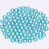 Picture of Novani Rhinestones 3000Pcs Flatback Crystal Round Loose Gemstones Glass Rhinestones for Crafts Makeup Nail Art Clothes Shoes DIY Decorations(SS10, 2.7-2.9mm,Aquamarine AB)