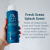 Picture of Oars + Alps Mens Moisturizing Body and Face Wash, Skin Care Infused with Vitamin E and Antioxidants, Sulfate Free, Fresh Ocean Splash, Travel Size 3.4oz, 2 Pack