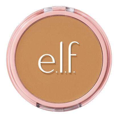 Picture of e.l.f. Halo Glow Powder Filter, Ultra-fine Finishing Powder, Smooths The Look of Pores & Fine Lines, Creates A Soft-Focus Glow, Vegan & Cruelty-Free, Medium Warm