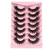 Picture of Yasnai Cat Eye Lashes Mink lashes Fluffy False Eyelashes Volume Lashes Wispy Fake Lashes Natural Eyelashes 7 Pairs Pack