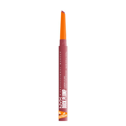 Picture of NYX PROFESSIONAL MAKEUP Duck Plump Plumping Lip Liner, Matte Lip Pencil With Up To 10HR Wear, Pinkjection (Pink Lip Liner)