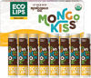 Picture of Mongo Kiss USDA Organic Lip Balm Set 8-pack (0.15 oz. each) with Mongongo Oil & Cocoa Butter to Moisturize Chapped Lips | Made in USA by Eco Lips - Honey Vanilla