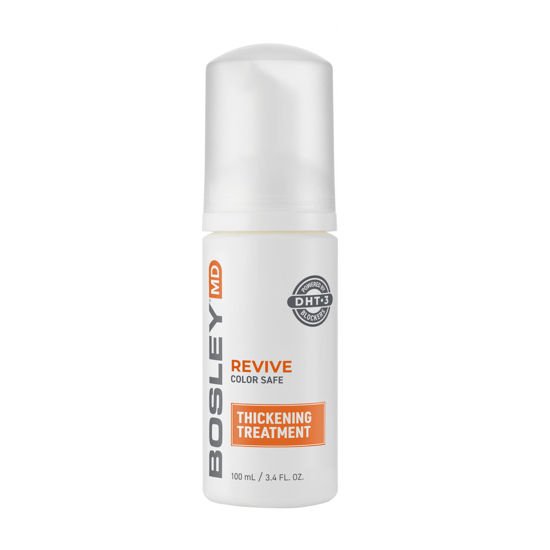 Picture of BosleyMD Revive Color Safe Thickening Treatment, Liquid Foaming Treatment Clinically Proven to Restore Visibly Thinning Hair 3.4 oz