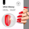 Picture of Beetles Glossy Gel Top Coat No Wipe, Clear Top Coat Gel Nail Polish Glossy Finish and Long Lasting, Soak Off UV & Nail Lamp Gel Nails DIY Top Coat Valentines Day Gifts for Her