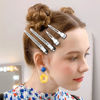 Picture of Duck Biled Hair Clips for Women, Alligator Hair Clips,Metal Hair Clips for Styling,Hair Pins 75 pcs,Silver Hair Clips Suitable for Cutting and Needle Rolling Women's Long Hair,Bow Tie with Case DlY.