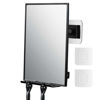 Picture of LFOYOU Shower Mirror for Shaving with 2 Replaceable Adhesive - Two Razor Holder, 360°Rotation Adjustable Shaving Mirror with a Squeegee, Bathroom Razor Holder