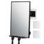 Picture of LFOYOU Shower Mirror for Shaving with 2 Replaceable Adhesive - Two Razor Holder, 360°Rotation Adjustable Shaving Mirror with a Squeegee, Bathroom Razor Holder