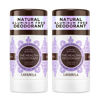 Picture of Lavanila Vanilla Lavender Aluminum Free Deodorant 2-Pack - Solid Stick Deodorant for Men and Women, Natural Formula (2 Ounce Each), Vegan